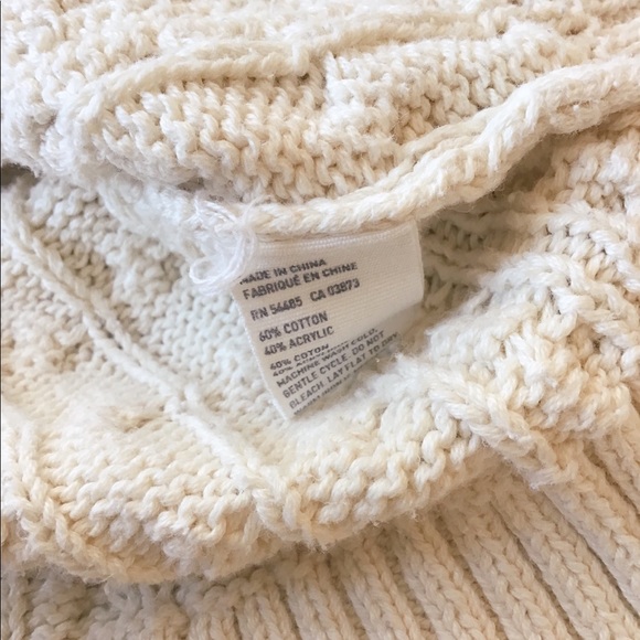 AE Cowl Neck Cable Knit Sweater - Picture 5 of 7